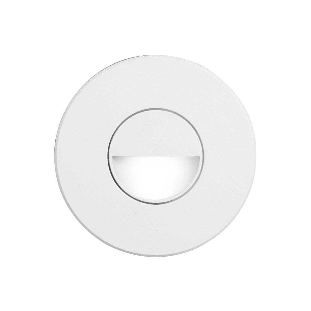 120VAC input, Ã˜88xH82mm, 2700K, 3.3W IP65, White Wall LED Light