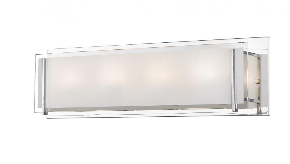 Four Light Vanity - Chrome