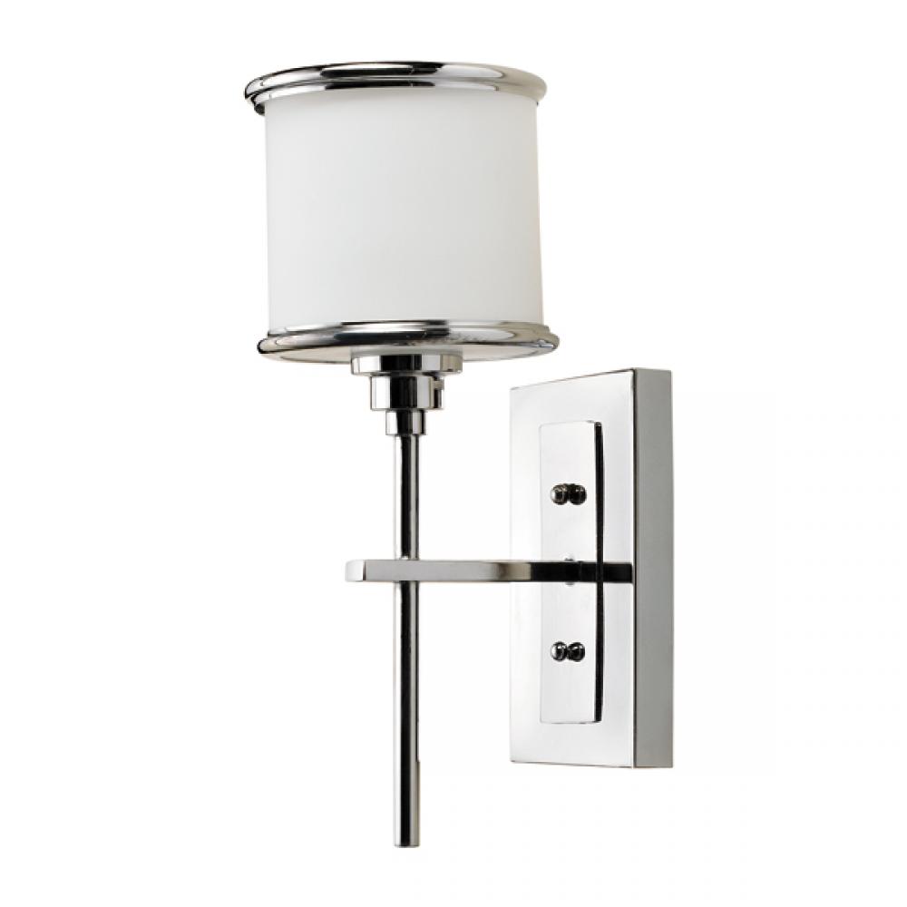 Single Light Wall Sconce - Chrome