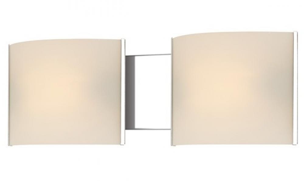 2 Light Wall Sconce - Chrome