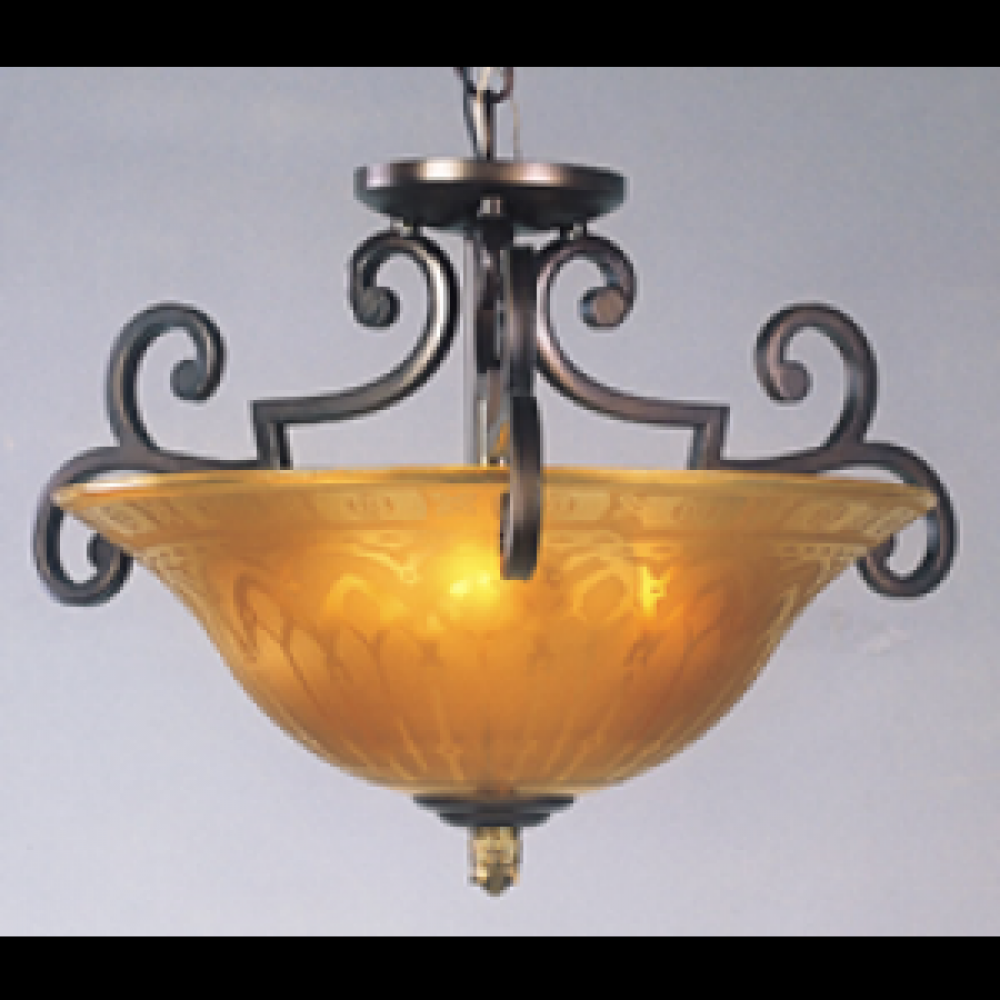 Semi Flush - Bronze