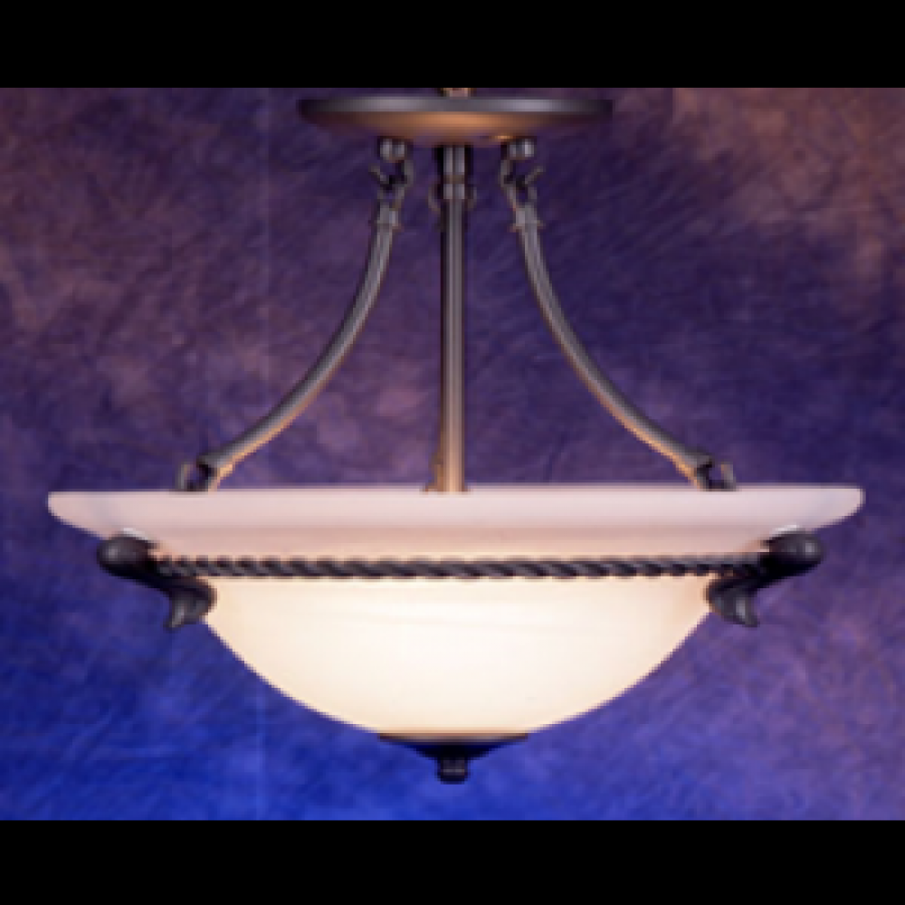 Semi Flush - Brushed Nickel