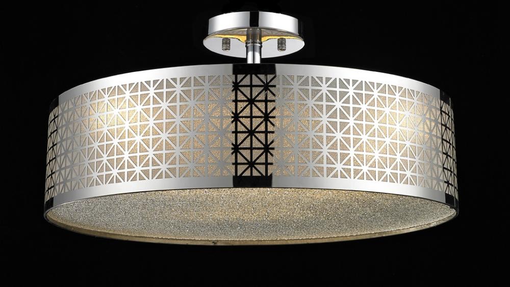 Semi Flush - Chrome