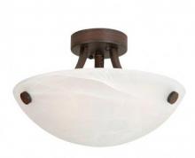 Levico LV80012C-BZ - Three Light Semi-Flush