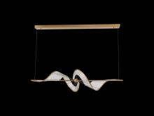 Golden Canada 1468-LP BCH - Aurora LED Linear Pendant in Brushed Champagne