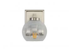 Golden Canada 3094-BA1 PW-ALA - Elliott 1-Light Vanity Light in Pewter with Alabaster Shade