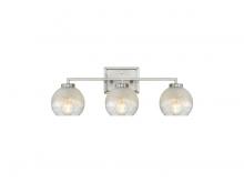 Golden Canada 3094-BA3 PW-ALA - Elliott 3-Light Vanity Light in Pewter with Alabaster Shade