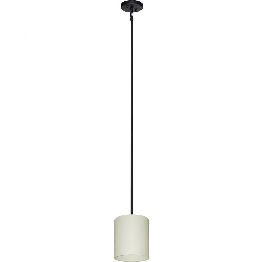 1 Light Pendant Drum Shade