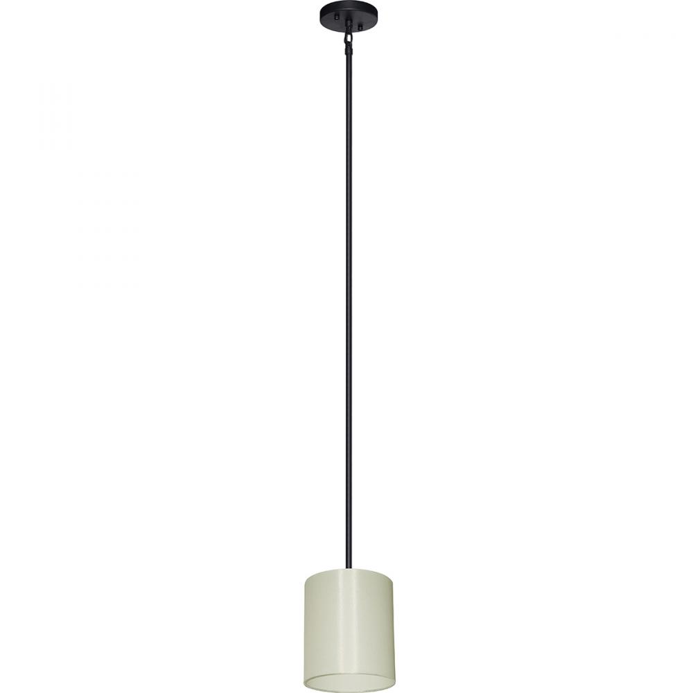 1 Light Pendant Drum Shade