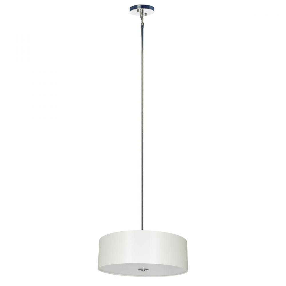 4 Light Chandelier Drum Shade