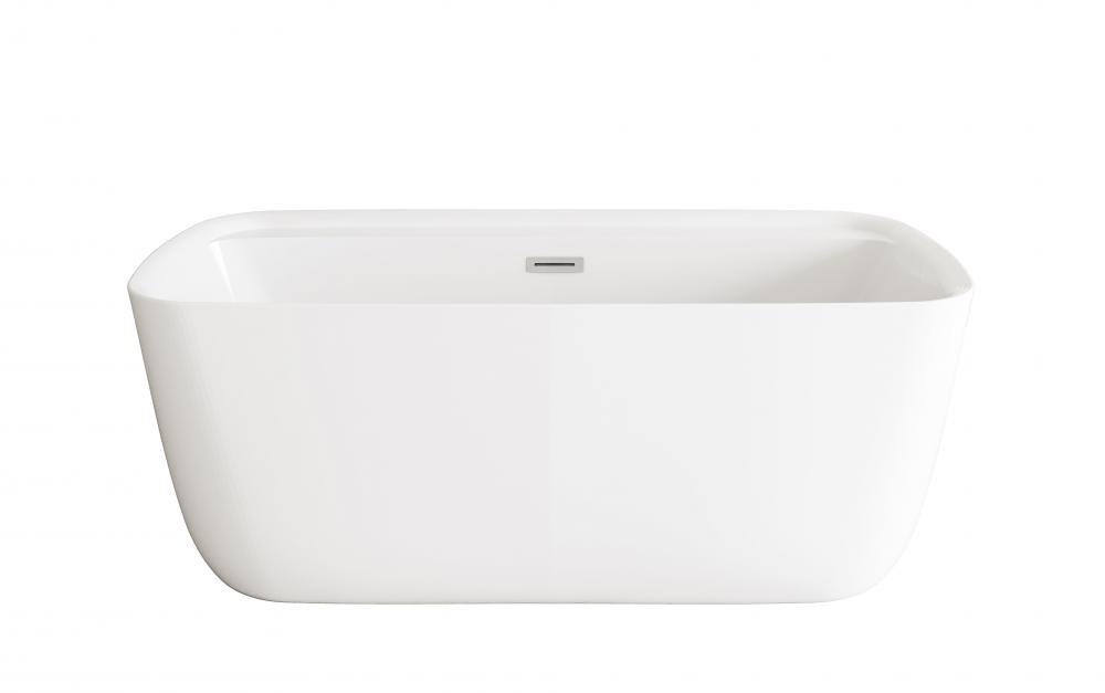 Bathtub 59.1x28.3x22.8 GW with BNK drain kit