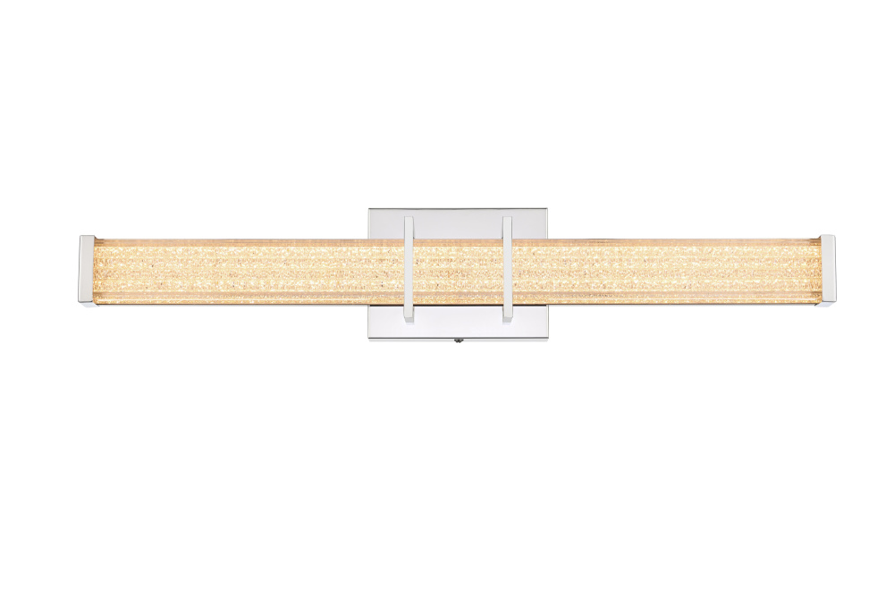 Ivaan 24 inch LED Wall Sconce in Chrome