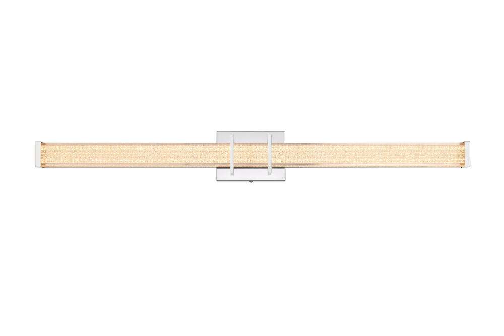 Wall Sconce L36" E4.5" H4.3" LED 24W 3CCT Chrome