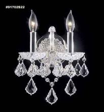 James R Moder 91702S22 - Maria Theresa 2 Light Wall Sconce
