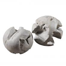 Uttermost 20107 - Uttermost Ermanno Teak Balls Set/2