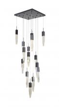 Bethel International Canada ADS22C24BG - Chandelier Metal & Crystal
