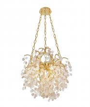 Bethel International Canada CN05C22G - Chandelier Aluminum & Glass