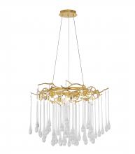 Bethel International Canada CN06C23G - Chandelier Aluminum & Glass