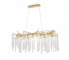 Bethel International Canada CN09C47G - Chandelier Aluminum & Glass