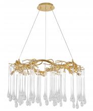 Bethel International Canada CN23C31G - Chandelier Aluminum & Glass