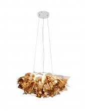 Bethel International Canada DLS105C20G - Chandelier Iron & Acrylic