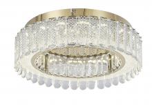 Bethel International Canada FT106FM16G - LED Flush Mount Stainless Steel & Crystal