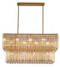 Bethel International Canada LA35C38G - Chandelier  Metal & Crystal