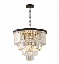 Bethel International Canada LA82C24B - Chandelier Black