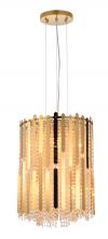 Bethel International Canada RBD02CUS - Pendant Stainless Steel & Crystal