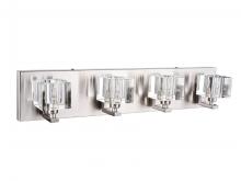 Bethel International Canada ZP12CH - Wall Sconce Metal & Glass