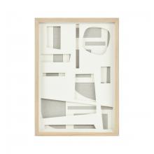 ELK Home H0036-11940 - Paper II Dimensional Wall Art - Neutral
