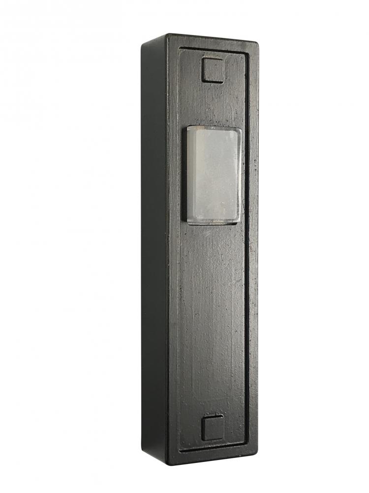 Surface Mount LED Lighted Push Button in Bronze