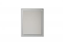 Craftmade MIR106-W - 30â€ x 24â€ x 1.4â€ Rectangular LED Mirror, defogger & dimmer, 3000K